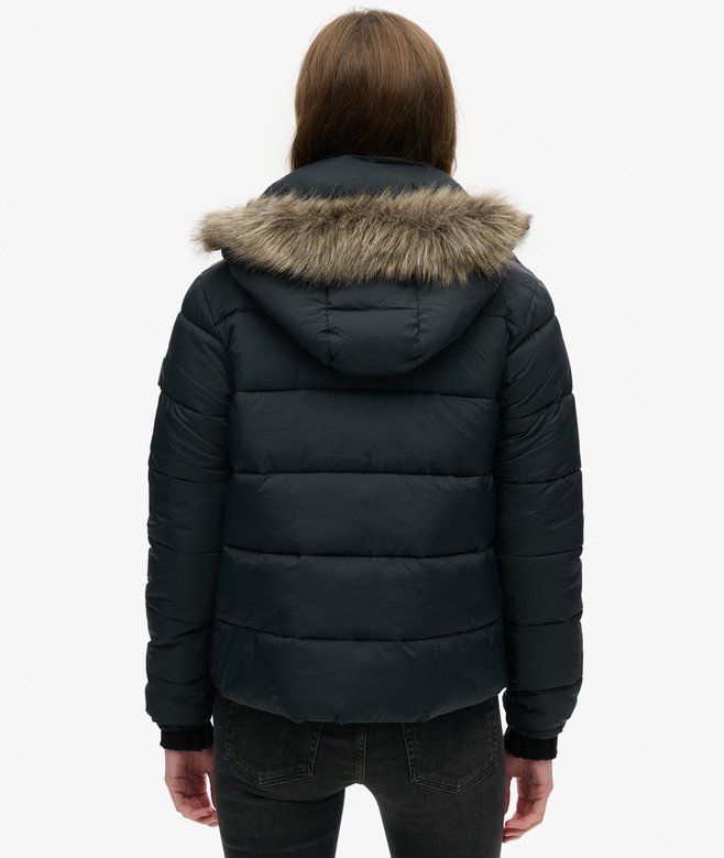 Superdry Hooded Mid Layer Short Jacket