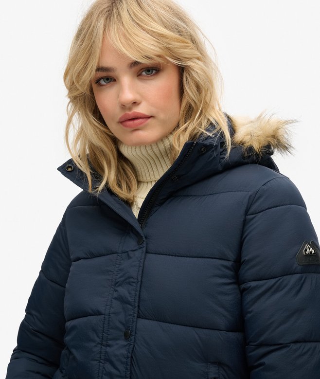 Superdry Hooded Mid Layer Short Jacket