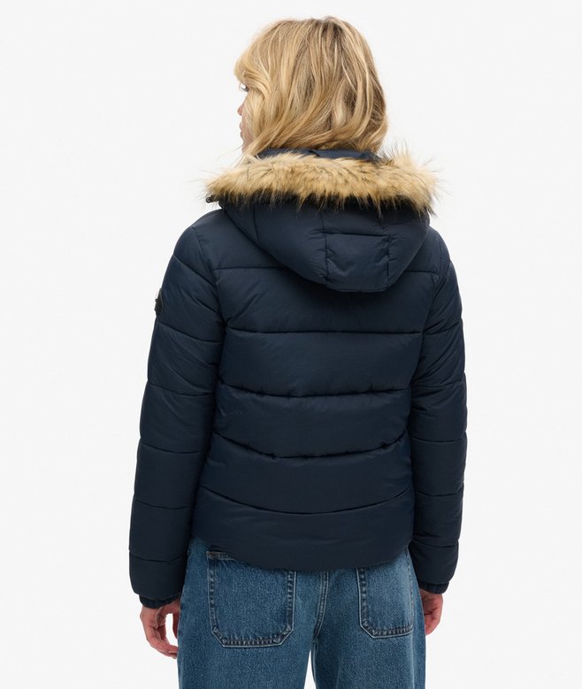 Superdry Hooded Mid Layer Short Jacket