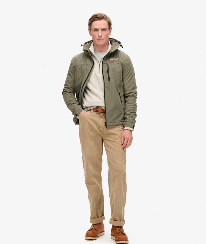 Superdry Hooded Ripstop Softshell Trekker Jacket