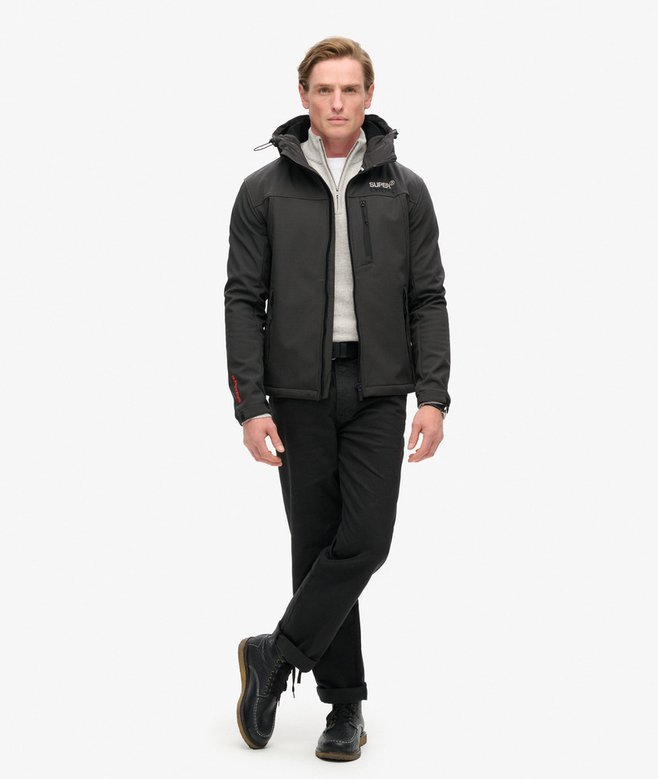 Superdry Hooded Ripstop Softshell Trekker Jacket