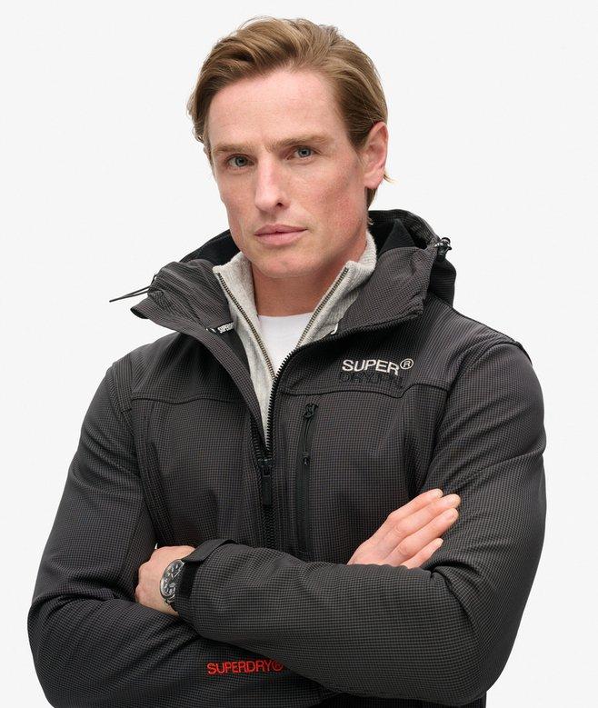 Superdry Hooded Ripstop Softshell Trekker Jacket