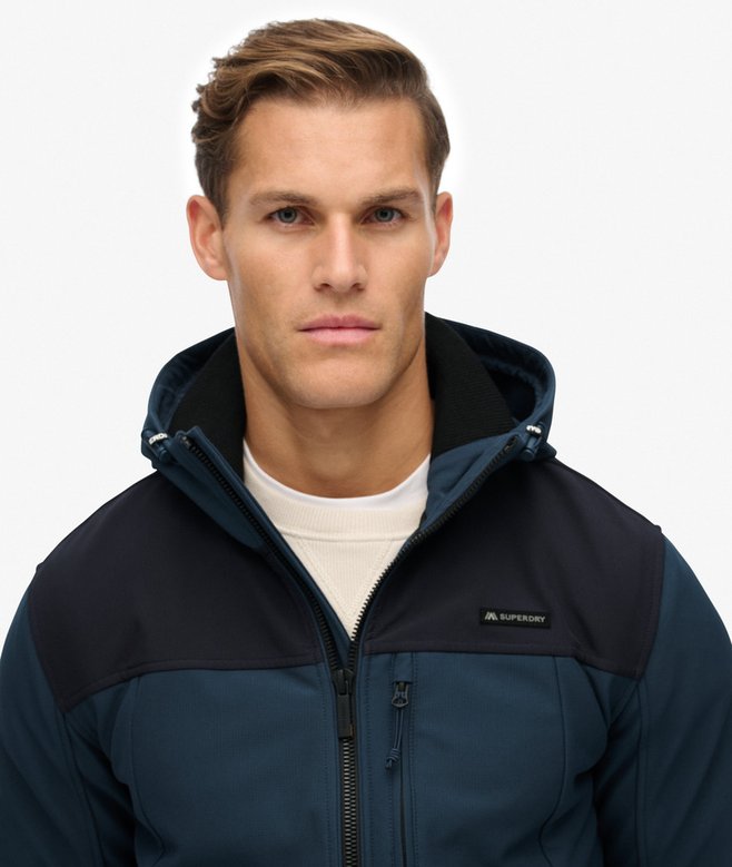 Superdry Hooded Soft Shell Trekker Jacket