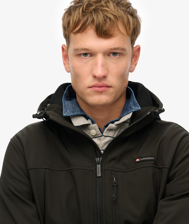 Superdry Hooded Soft Shell Trekker Jacket