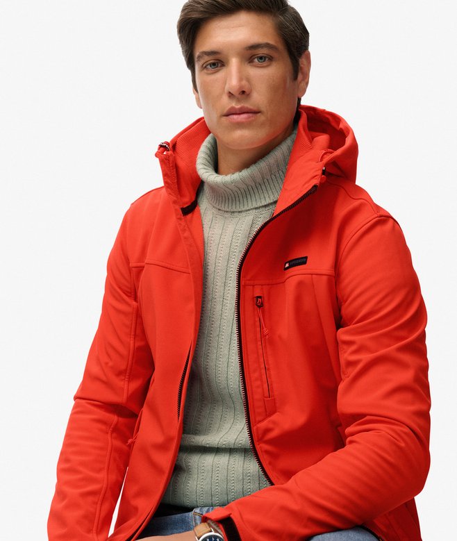 Superdry Hooded Soft Shell Trekker Jacket