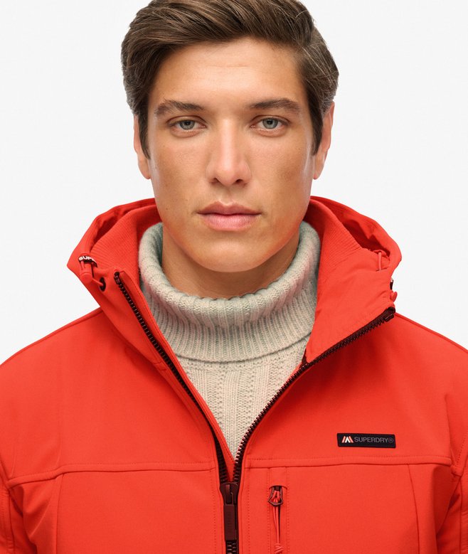 Superdry Hooded Soft Shell Trekker Jacket