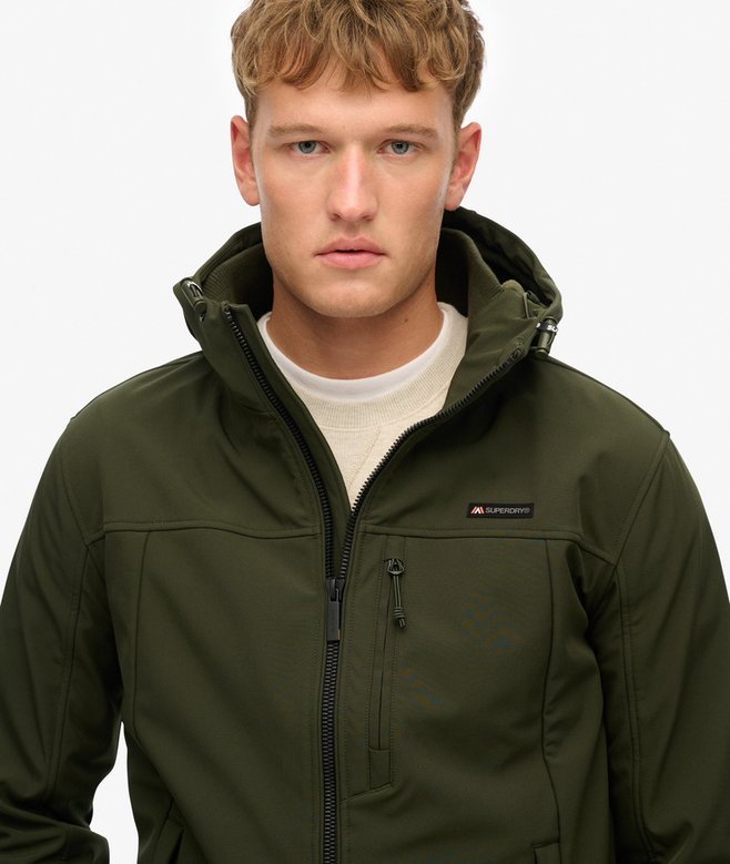 Superdry Hooded Soft Shell Trekker Jacket