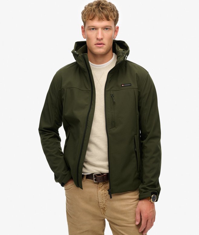 Superdry Hooded Soft Shell Trekker Jacket