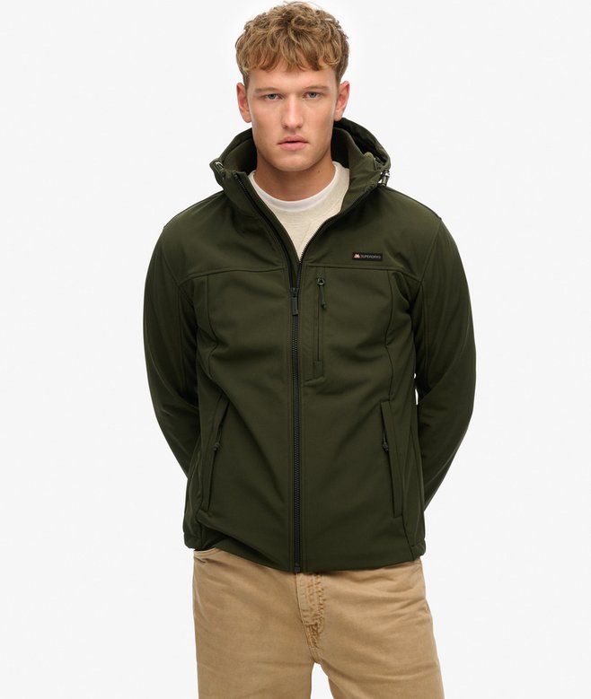 Superdry Hooded Soft Shell Trekker Jacket