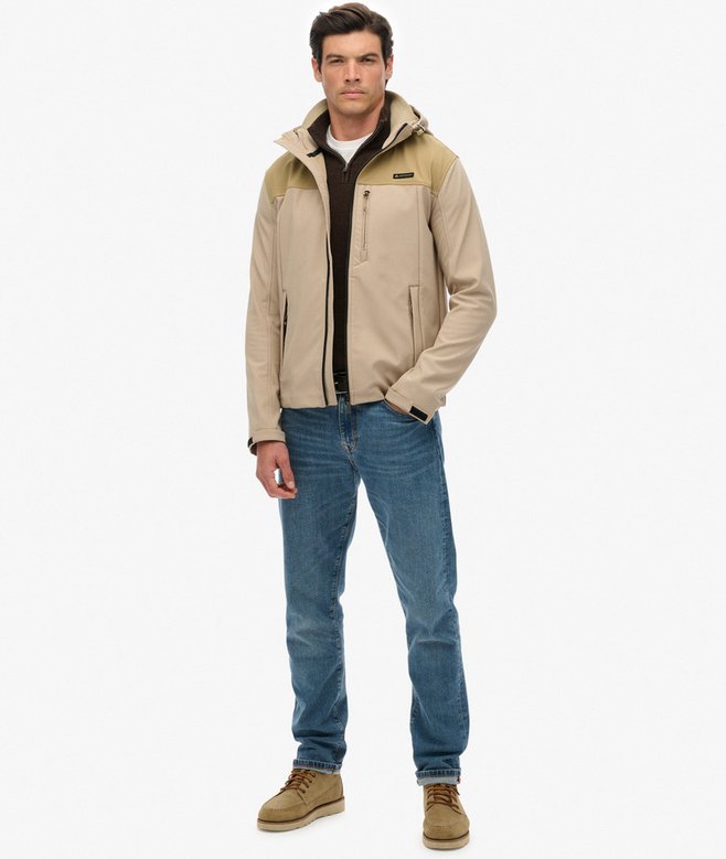 Superdry Hooded Soft Shell Trekker Jacket