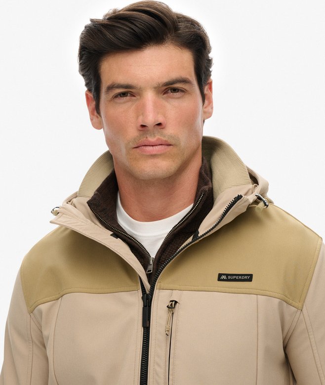 Superdry Hooded Soft Shell Trekker Jacket