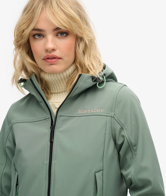 Superdry Hooded Soft Shell Trekker Jacket