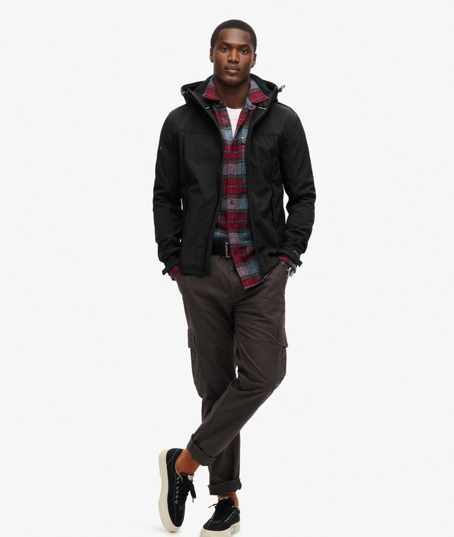 Superdry Hooded Soft Shell Trekker Jacket