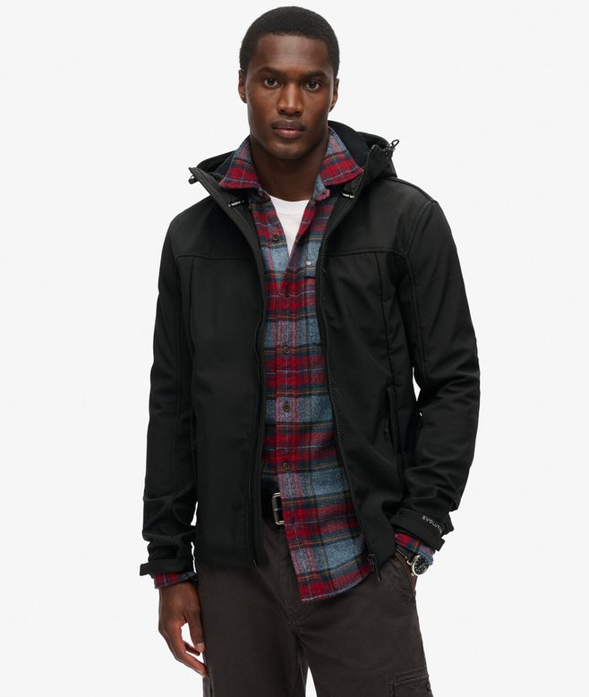 Superdry Hooded Soft Shell Trekker Jacket