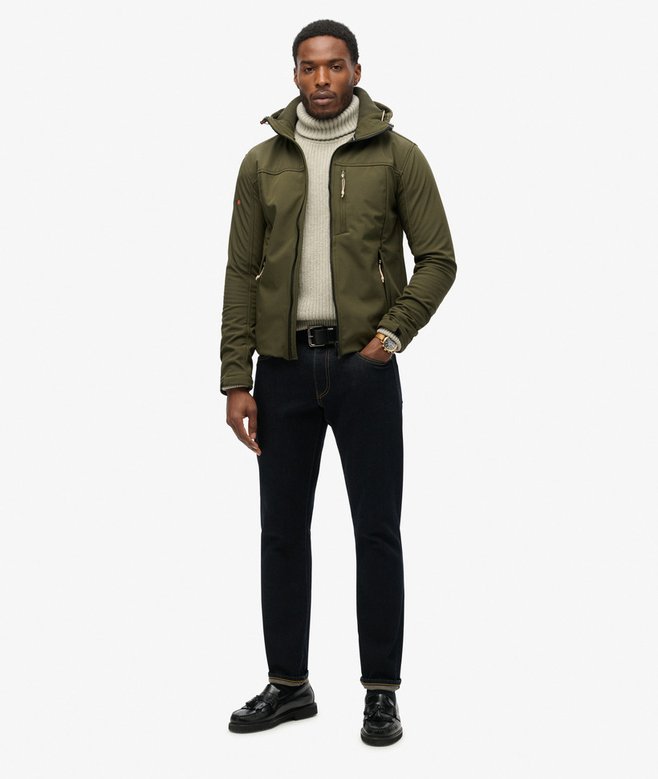 Superdry Hooded Soft Shell Trekker Jacket