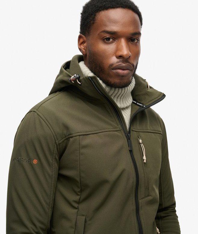 Superdry Hooded Soft Shell Trekker Jacket