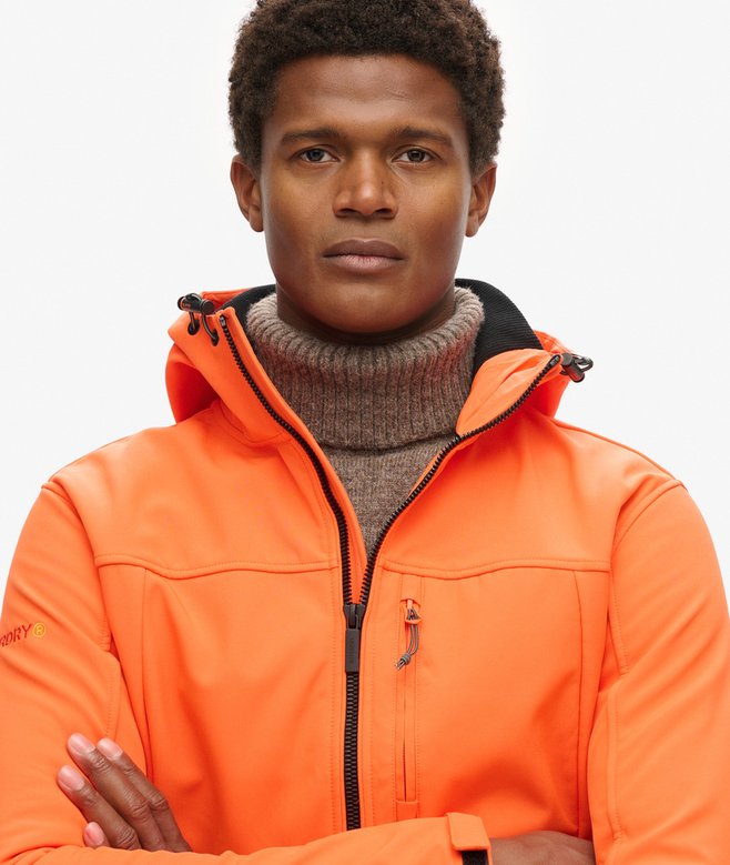 Superdry Hooded Soft Shell Trekker Jacket