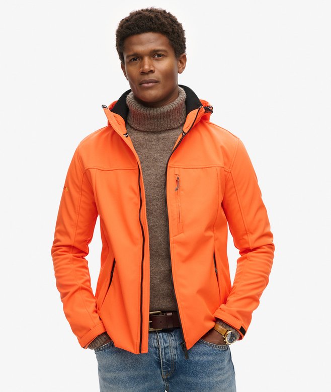 Superdry Hooded Soft Shell Trekker Jacket