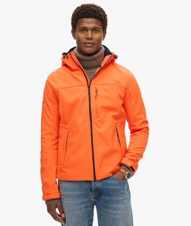 superdry Hooded Soft Shell Trekker Jacket