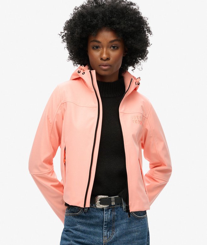 superdry Hooded Soft Shell Trekker Jacket