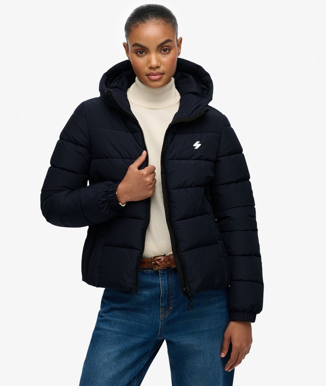 superdry Hooded Spirit Sports Puffer Jacket
