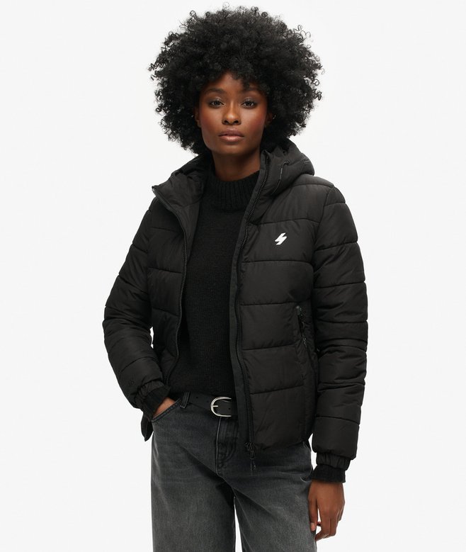 superdry Hooded Spirit Sports Puffer Jacket