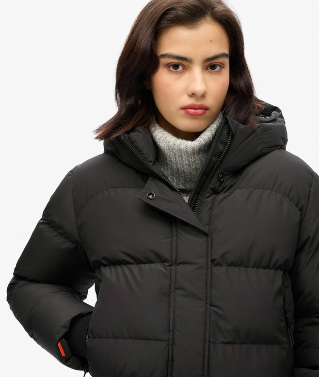Superdry Hooded Sports Puffer Bomber Jacket