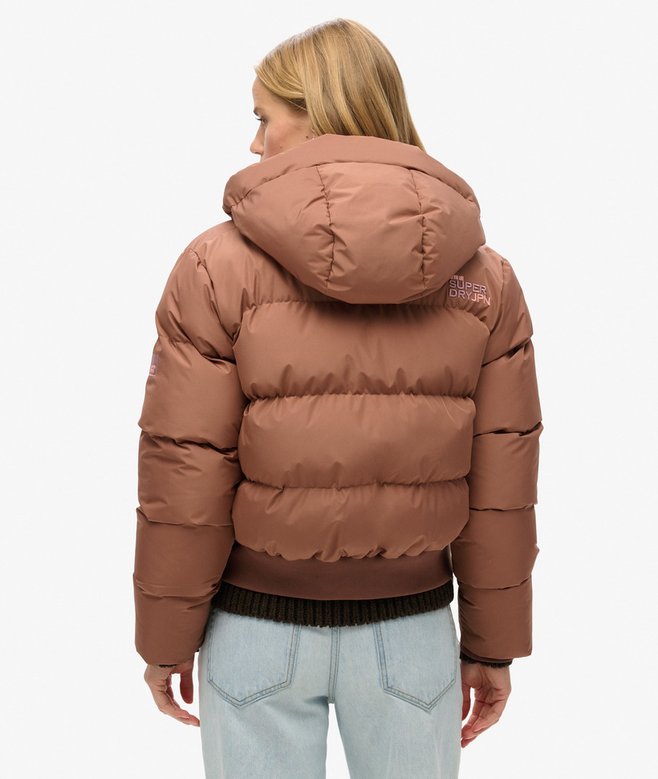 Superdry Hooded Sports Puffer Bomber Jacket