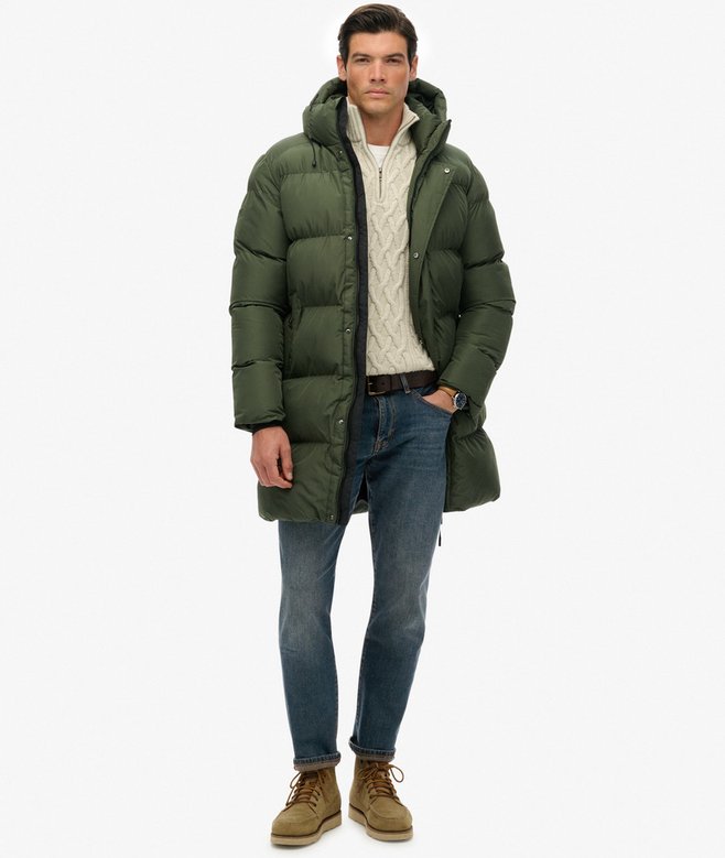 Superdry Hooded Sports Puffer Coat
