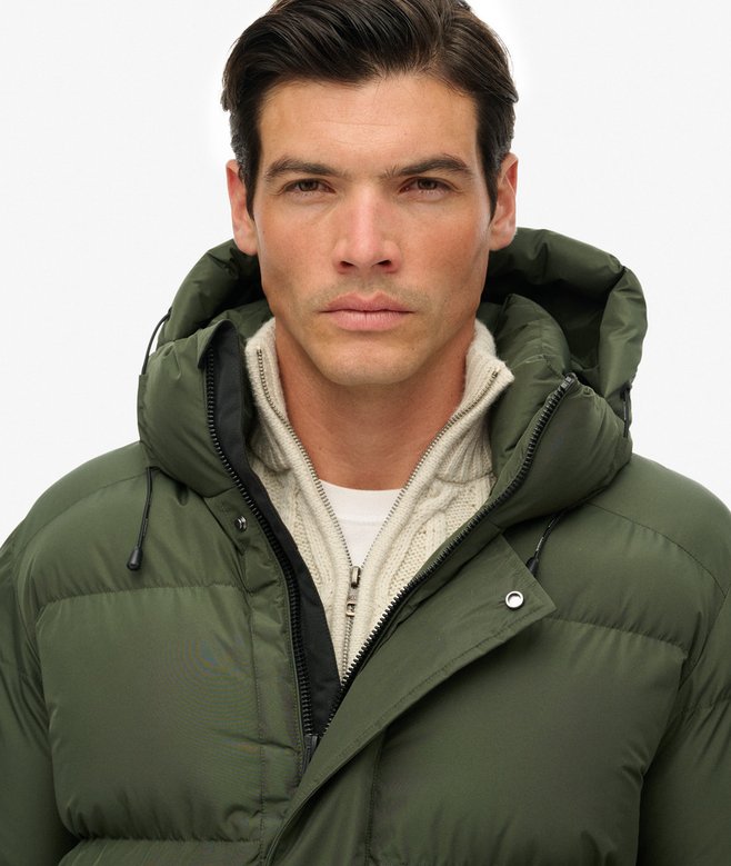 Superdry Hooded Sports Puffer Coat