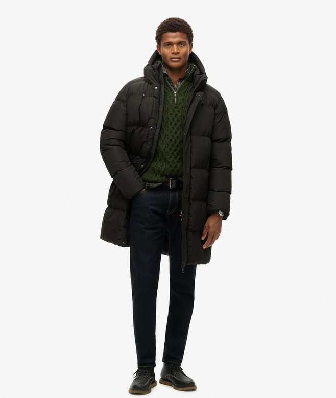 Superdry Hooded Sports Puffer Coat