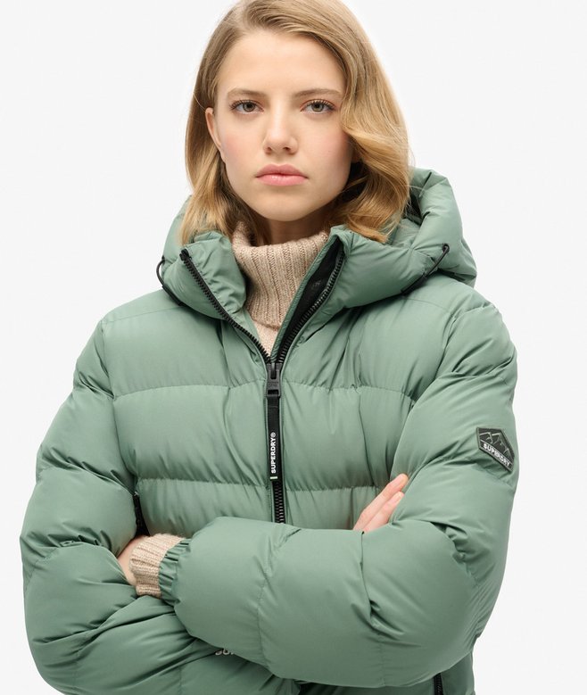 Superdry Hooded Sports Puffer Jacket
