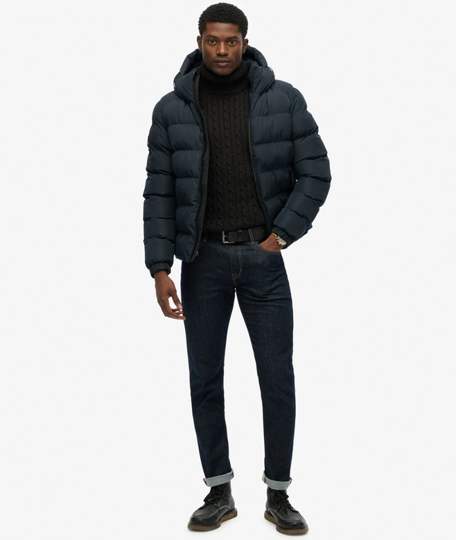 Superdry Hooded Sports Puffer Jacket