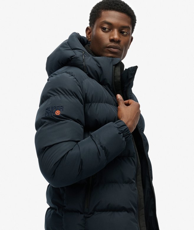 superdry Hooded Sports Puffer Jacket