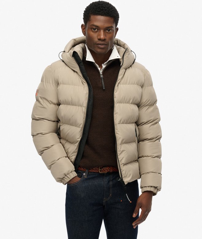 Superdry Hooded Sports Puffer Jacket