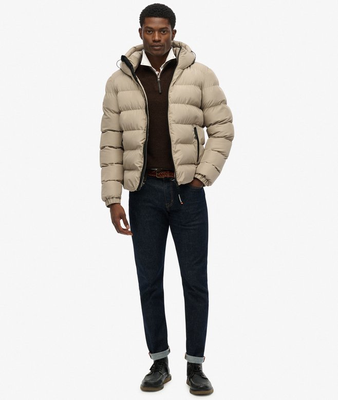 Superdry Hooded Sports Puffer Jacket