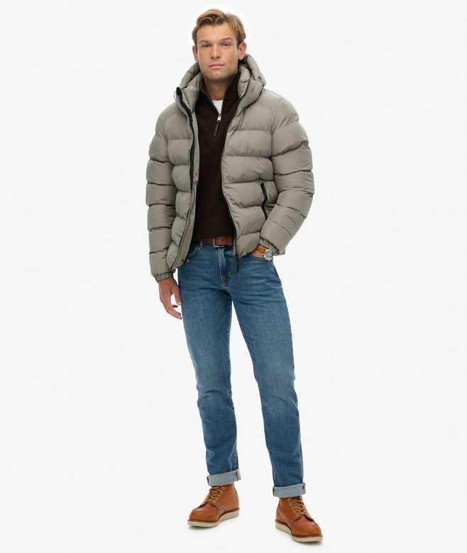 Superdry Hooded Sports Puffer Jacket