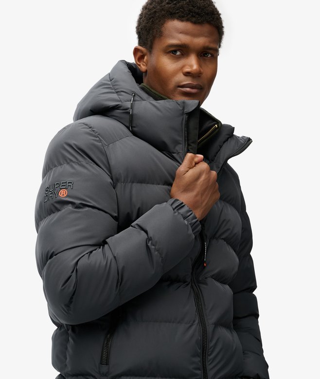 superdry Hooded Sports Puffer Jacket