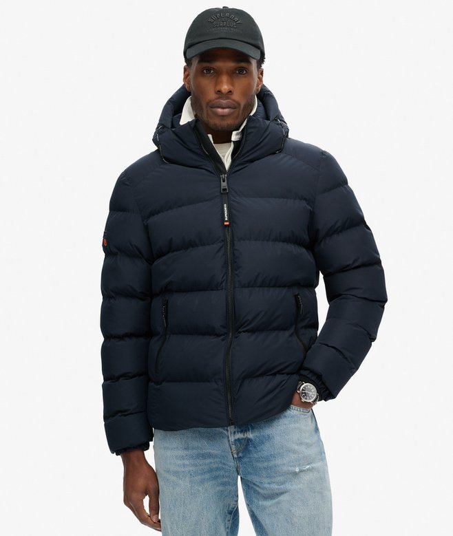 Superdry Hooded Sports Puffer Jacket