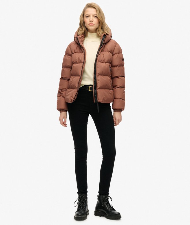 Superdry Hooded Sports Puffer Jacket