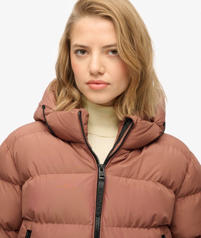 Superdry Hooded Sports Puffer Jacket