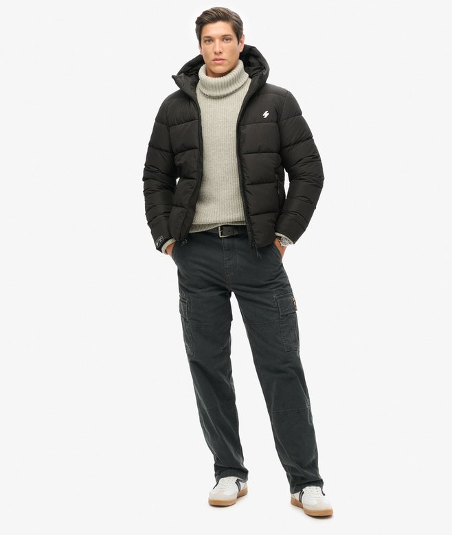 Superdry Hooded Sports Puffer Jacket