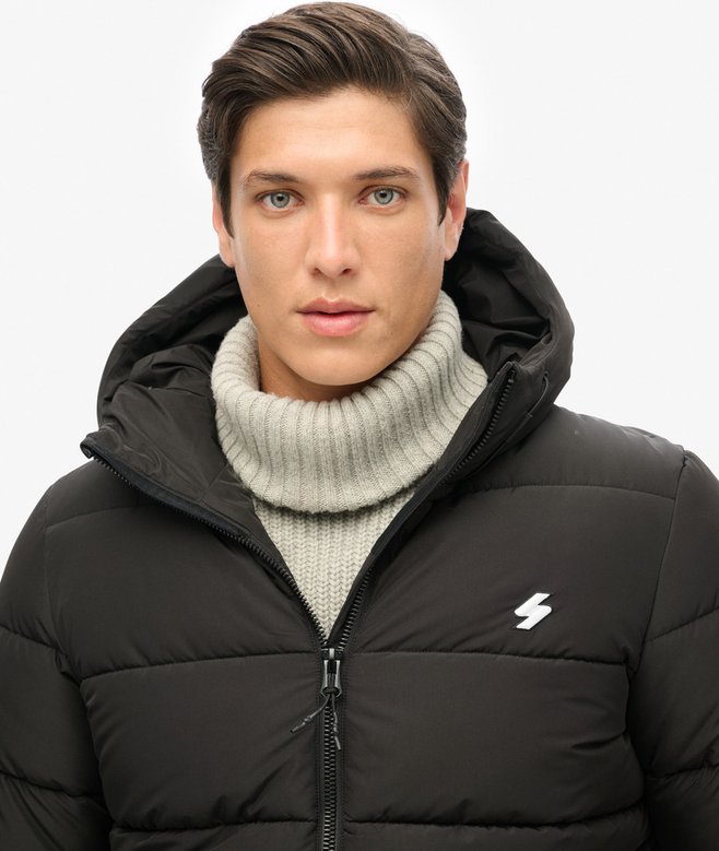 Superdry Hooded Sports Puffer Jacket