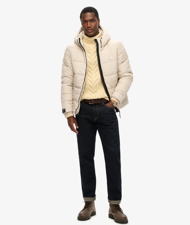 Superdry Hooded Sports Puffer Jacket