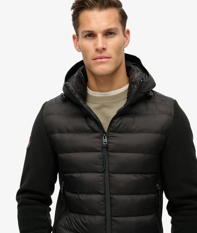 Superdry Hooded Storm Fleece Bomber