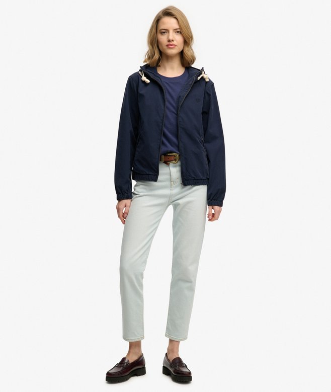 Superdry Hooded Washed Twill Jacket