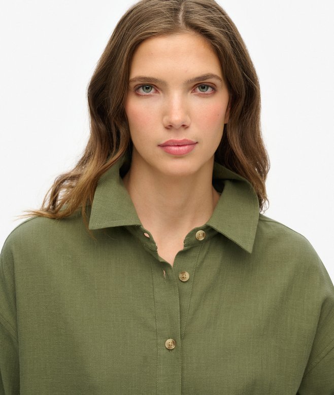 Superdry Ibiza Longline Beach Shirt