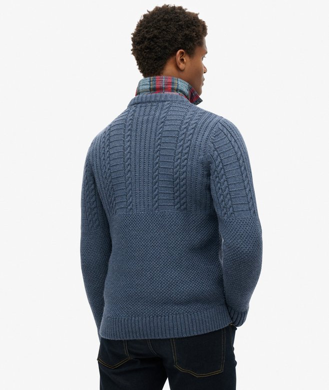 Superdry Jacob Cable Knit Jumper