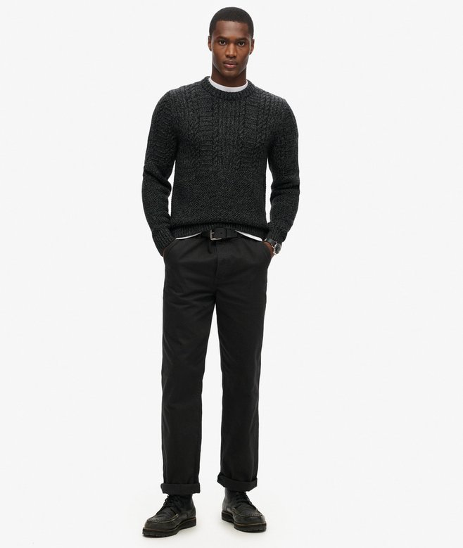 Superdry Jacob Cable Knit Jumper