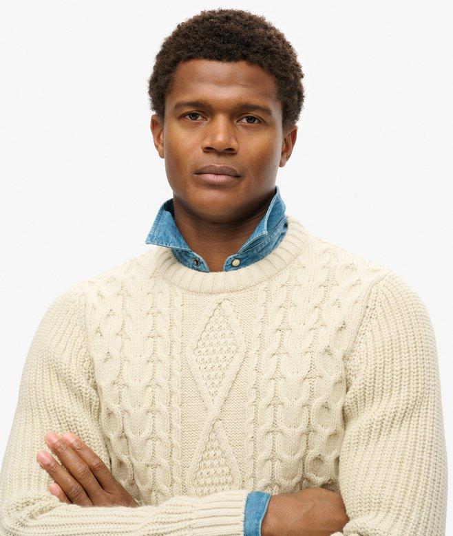 Superdry Jacob Cable Knit Jumper
